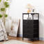 24.88 Inch/63.2cm H LED Night stand with 4 Drawers and Charging Station-873636828
