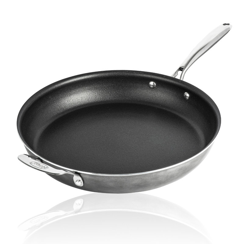 Granitestone 14'' Nonstick Frying Pan, Family Sized Open Skillet, Oven & Dishwasher Safe