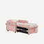 Trois-en-un canapé-lit pliant canapé-lit réglable en arrière dans un canapé inclinable lit simple adulte moderne lit couchette rose-1819810681