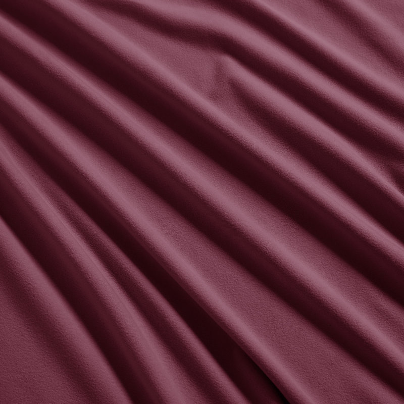 Solid Flannel Fitted Sheet, Bottom Sheets With Built-In Sheet Straps By Sweet Home Collection, Full / Double Fitted Sheet