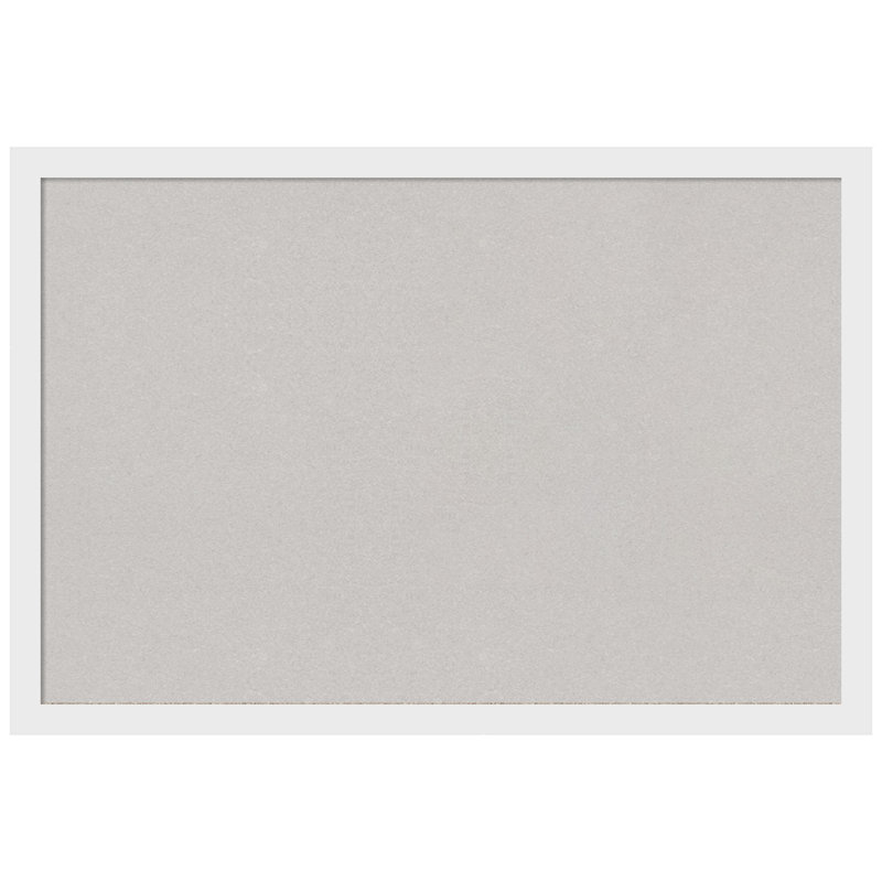 Tableau blanc incliné avec tableau en bois, tableau d'affichage en liège gris, tableau d'organisation, tableau d'affichage