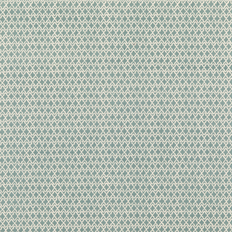 Chifu Merrin Cotton Blend Fabric, Aqua