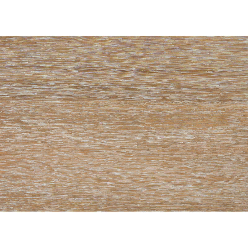 Table de salle à manger en chêne clair 5 pièces avec table à rallonge et chaises d'appoint en bois beige