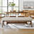 Lyra Fabric Upholstered Bench-106482677-106482681