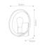 Bengtson Steel Armed Sconce-16639236