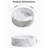 【25"x15" Round Black White Marble Vessel Sink】– Above Counter Porcelain Ceramic Basin With Drain For Bathroom Vanity Lavatory