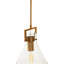 Ludovika 1 - Light Bronze Cone Pendant