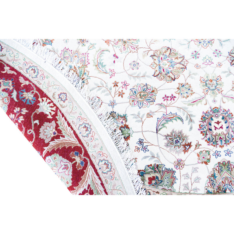 Oriental Area Rug, Round 5' 