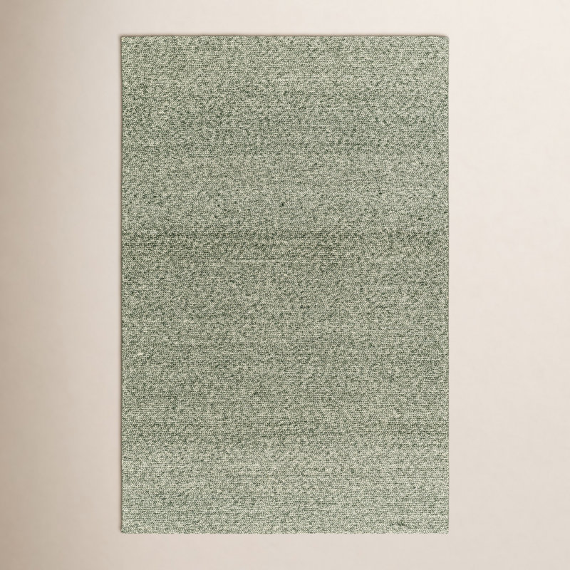 Rectangle Taro Wool Area Rug, Rectangle 5' x 7'6"