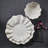 Lotus 12-Piece Dinnerware Set Stoneware