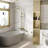 Luxurious Complete Shower System with Rough-in Valve Rain Showerhead-89016526