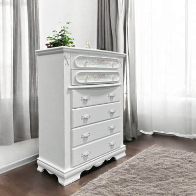 Chest, White Finish