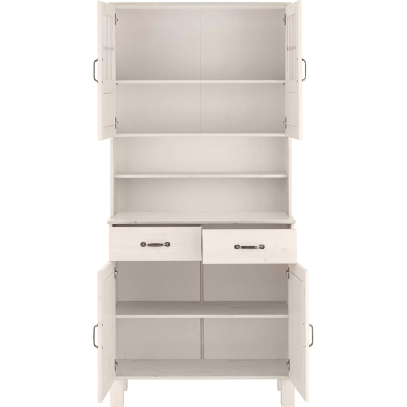 Martindale 85cm Solid Wood Sideboard, White