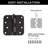 Door Hinge- 4-Inch, 5/8-Inch Radius, 9-Pack-98450070