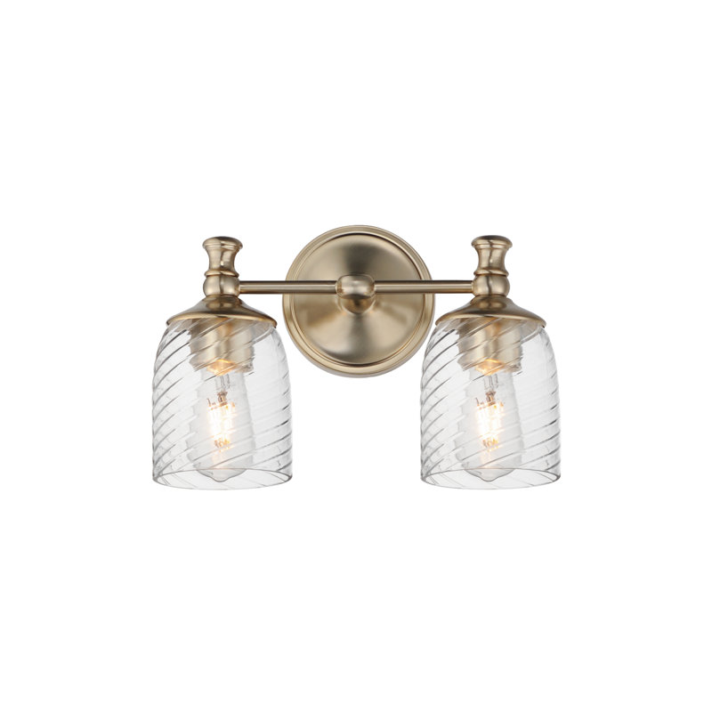 Meuble-lavabo tourbillonnant, Champagne satiné