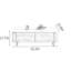 Table basse en noyer-106219420