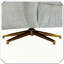 Fauteuil inclinable électrique pivotant à 5 branches Boucle Confortable Élégant Durable Pratique-1250023445