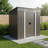 Mondawe 6 ft. W x 4 ft. D Metal Outdoor Storage Shed with Sliding Doors and Foundation Frame