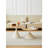 ROUND COFFEE TABLE WHITE+WOOD