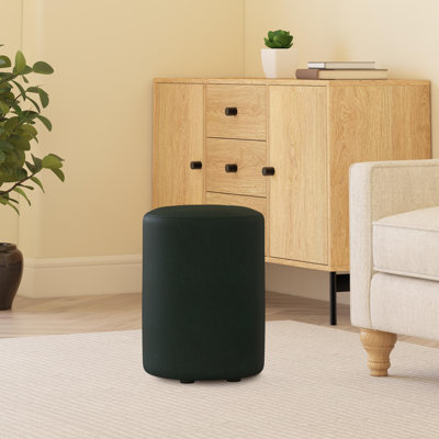 Faux Leather Round Stool Seating 