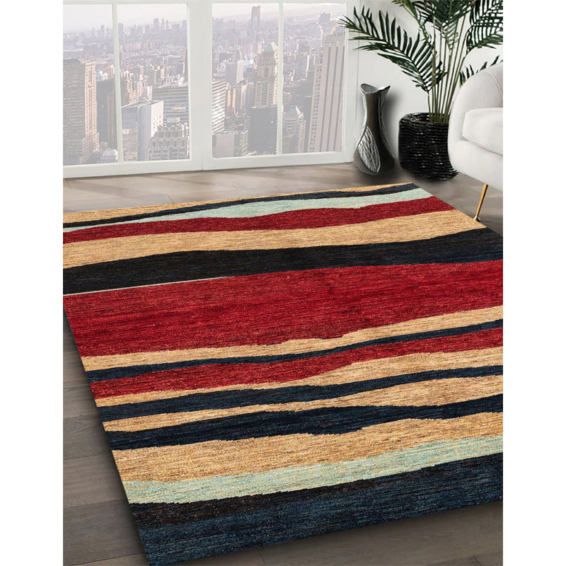 Tapis abstrait 4221, Rond 6 pi