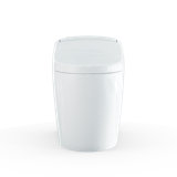 TOTO® WASHLET® G5A Lite 1.2 or 1.0 GPF Smart Toilet with Integrated Bidet Seat and CEFIONTECT®, Cotton White - MS7421CEMFG#01