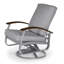 Chaise de patio pivotante avec coussin Askar-19643666-19643681-19643686