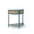 Unique Half Moon Console Table with Rattan Storage for Various Rooms, Enhancing Interior Style-112813090
