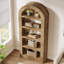 180cm H x 80cm W Etagere Bookcase-1237821549