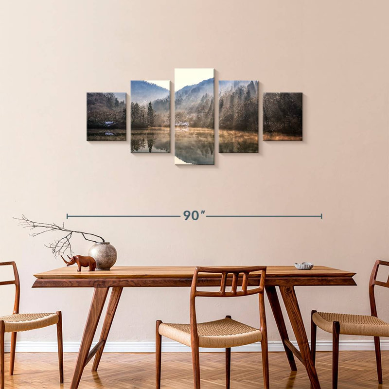 Nature's Reflection, 34" H x 74" W