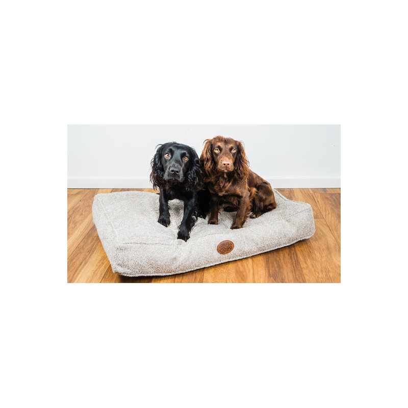 Boucle Pet Bed, Cream