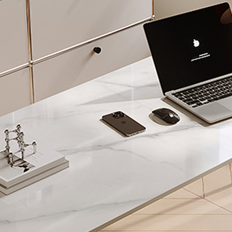 Bureau d'écriture Modern Light, Noir, H 29,52 po x l 62,99 po x P 31,49 po