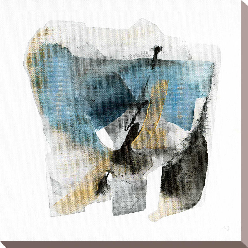 « artesian spring ii », reproduction de peinture à l’acrylique sur toile, H 36 po x l 36 po x P 1,5 po