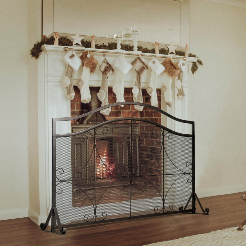 Kirbyville Steel Fireplace Screen