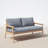 Tempo Eucalyptus 6 - Person Patio Conversation Set with Cushions