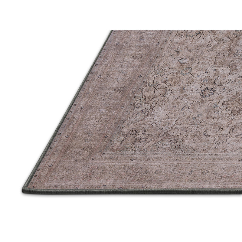 Tapis oriental gris Melita, Rectangle de 2 pi x 3 pi