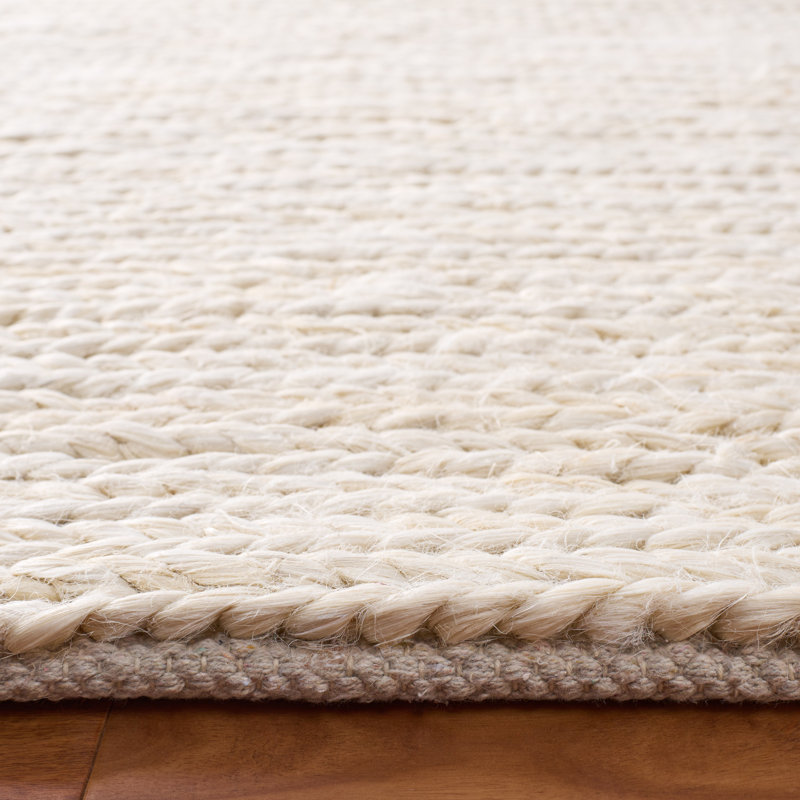 Ralph Lauren Ponderosa Jute, Cotton Solid Color Rug, Rectangle 6' x 9'