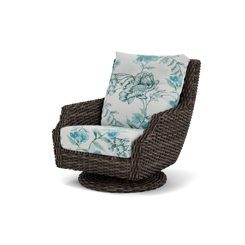 Largo Outdoor Rocker Chair, Serena Floral Mist