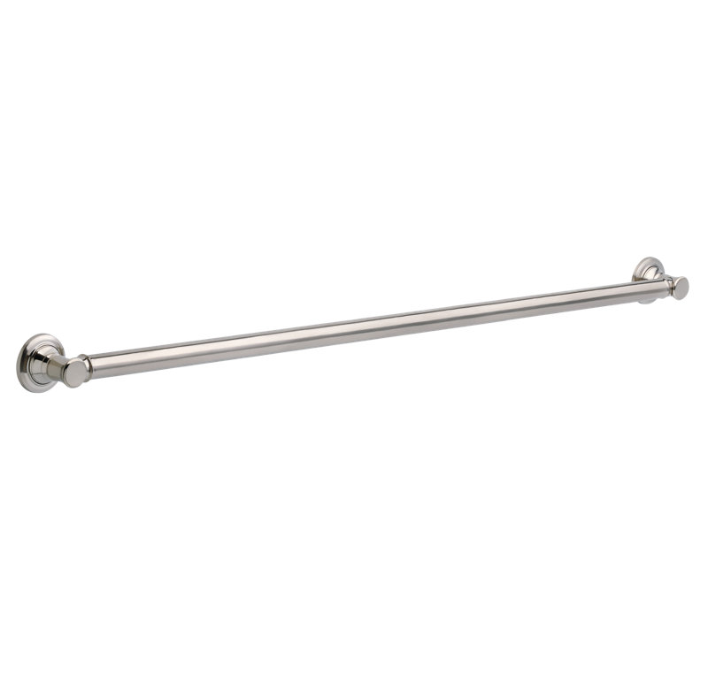 Traditional Decorative 42" Grab Bar, Stainless
