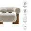 Jace Boucle Accent Chair In River Rock