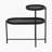 2-Tier Side Table with Storage, Sofa Table Wooden Desk End Table