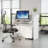 Jaquai Rectangle Manufactured Wood Reception Desk