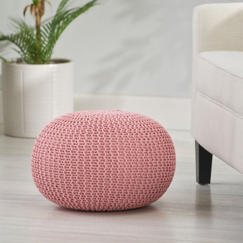 POUF TRICOTÉ