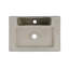 Lavabo vasque rectangulaire en céramique Claire 20-71103519