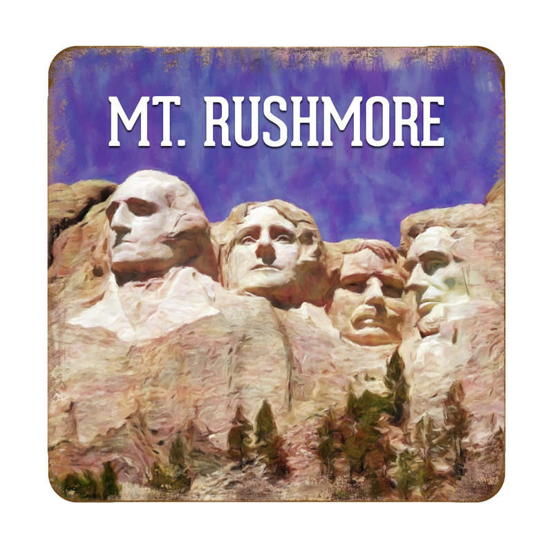Noll Wood Square 4 Piece Coaster Set