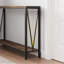 43-Inch Narrow Console/Sofa Table, 2-Tier Entryway Table with Open Storage Shelf, Slim Design for Hallway, Living Room, Foyer, Corridor, Office-76448635-76448636