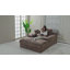 Chaise longue d'intérieur en velours côtelé 75,9 po-307252243