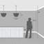 Grand luminaire suspendu 4 lumières Hunter Autumndale