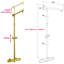 Azaleyah Twin Exposed Thermostatic Mixer Bar Round Complete Shower System with Dual Shower Head