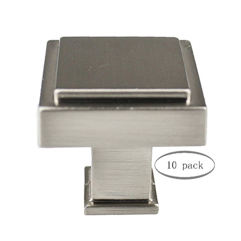 Paquet multiple de boutons carrés Maryan, Bronze frotté à l'huile